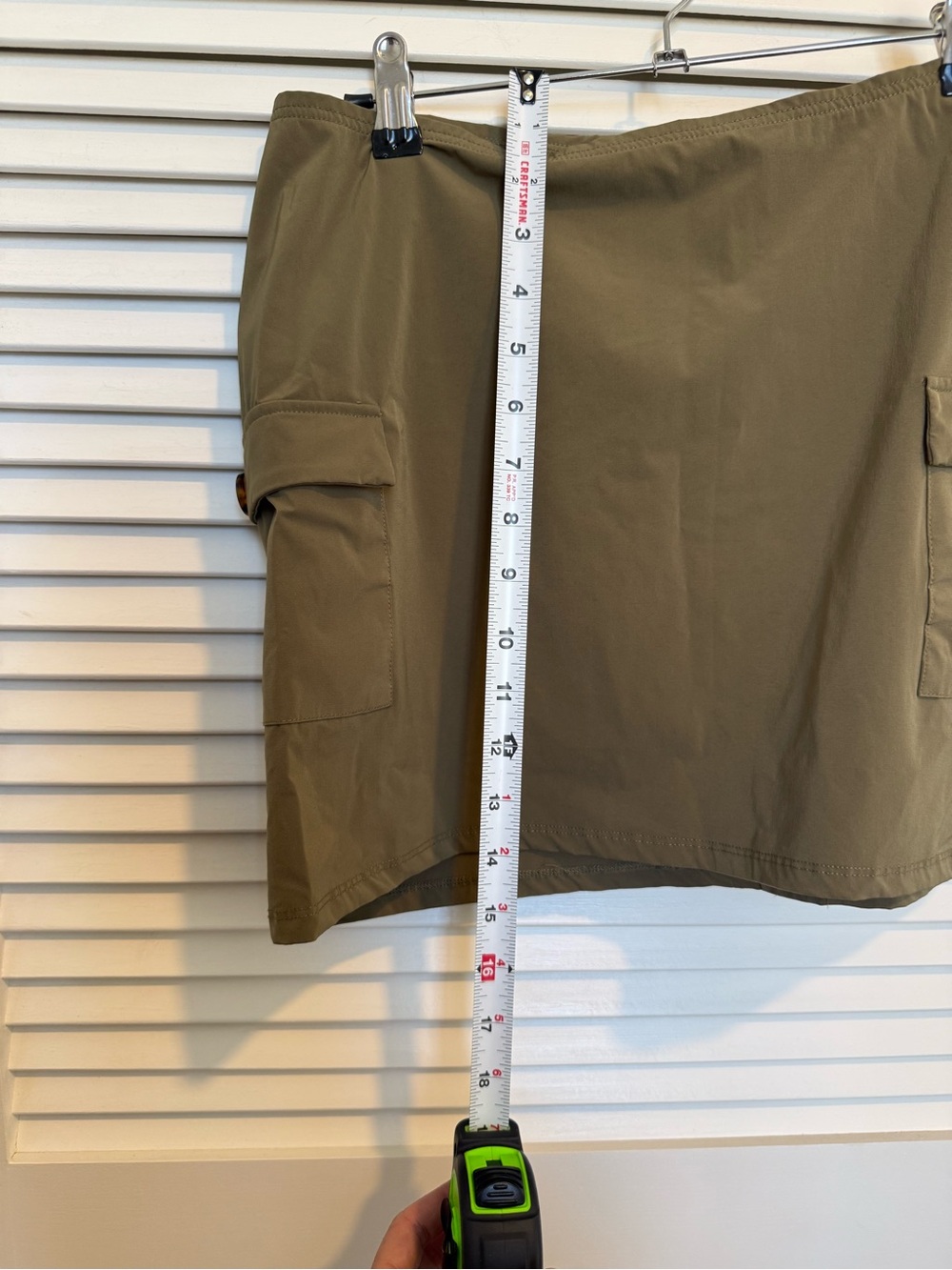 Montce Olive Cargo Mini Skirt – Size M - Picture 7 of 10